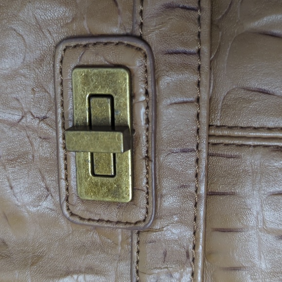 Jessica Simpson Faux Croc Clutch - Picture 5 of 16